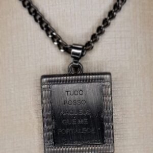 Corrente Tudo Posso grafite