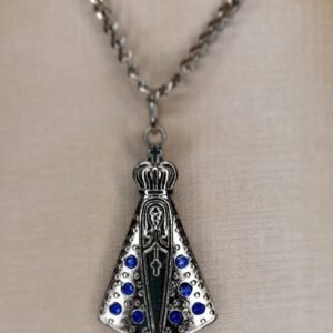 Corrente Nossa Senhora Aparecida Com Strass
