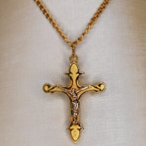 Crucifixo Dourado