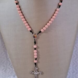 Terço Emborrachado - Bege